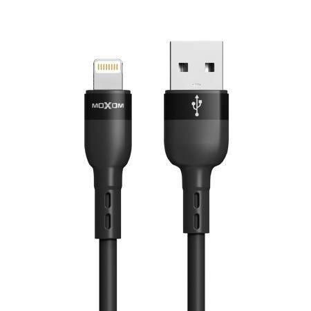 Moxom Usb data kabal mx-cb184 3a lightning 1m crni ( U2062 )