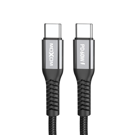 Moxom Usb data kabal mx-cb235 pd 60w type-c na type-c 1m crni ( U2081 )