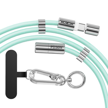 Moxom Usb data kabal mx-cb313 type-c to lightning strap plavi ( U2142 )