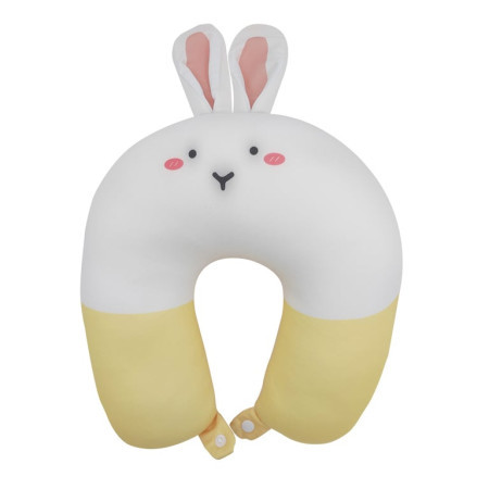Moye 2 in 1 pillow yellow rabbit ( 050645 )