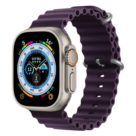 Moye smartwatch ocean strap 44/45/49mm elderberry ( 055030 ) - Img 1