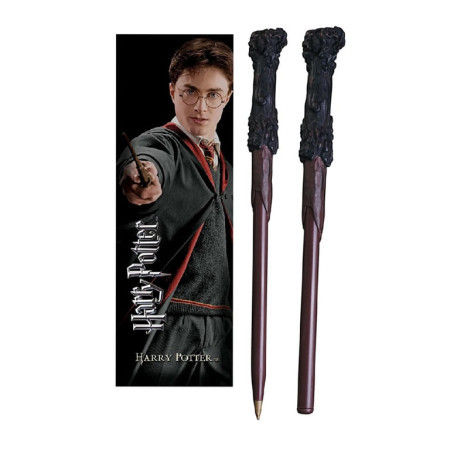 Noble Collection Harry Potter - Wands - Harry Potter Wand Pen And Bookmark ( 051910 )