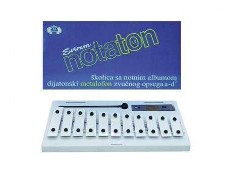 Notaton metalofon, srednji 17 P ( 201801 ) - Img 1