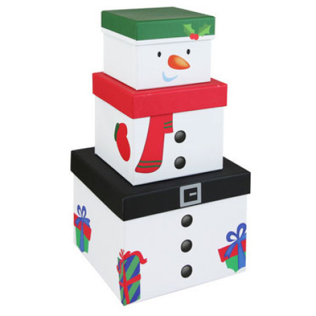 Novogodišnja kutija santa & snow set 1/3 ( X31112BX_3 )