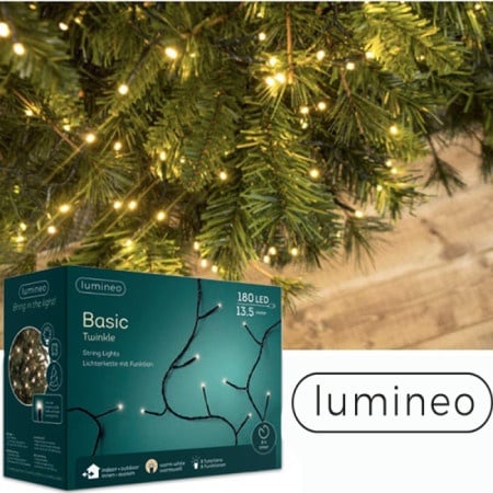 Novogodišnje LED sijalice basic twinkle string1300cm-180L0.50kgs ( 49.4165 )