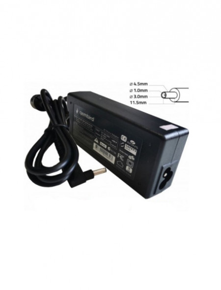 NPA65-195-3330 (DE07) **Gembird punjac za laptop 65W-19.5V-3.33A, 4.5x3.0mm Black PIN (944)