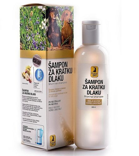 Nutripet Šampon za kratku dlaku 200ml ( NP59515 ) - Img 1