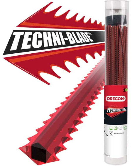 Oregon silk za trimer, red techni blade, 7mm x 26cm - 40kom ( 023943 )