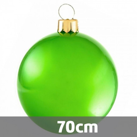 Ornamento Novogodišnja velika kugla 70cm - Zelena ( 770091 ) - Img 1
