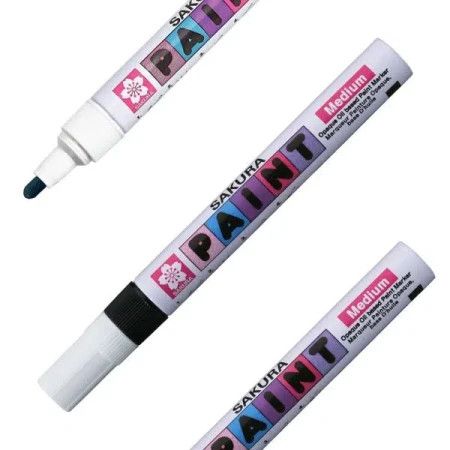 Paint marker, uljani marker, medium, black, 2.0mm ( 672505 ) - Img 1