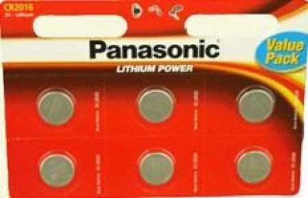 Panasonic baterije Litijum CR-2016 L6bp - Img 1