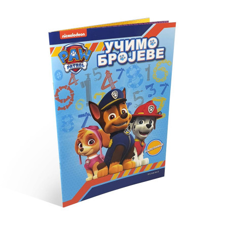 Paw patrol ucimo brojeve ( EGM1116 )  - Img 1