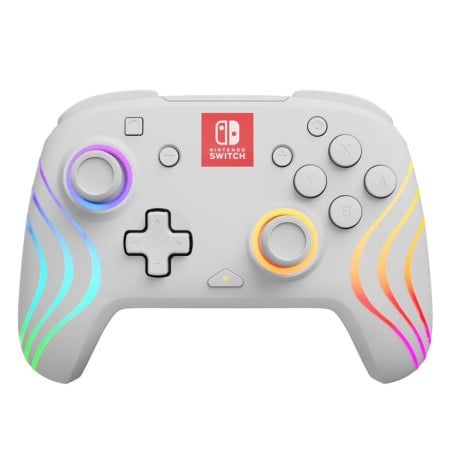 PDP Nintendo Switch Afterglow Wave Wireless Controller White ( 062522 )