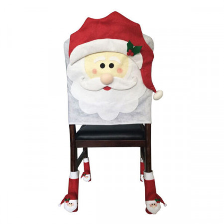 Peite, novogodišnja navlaka za stolicu, Deda Mraz, set, 5K ( 760570 )