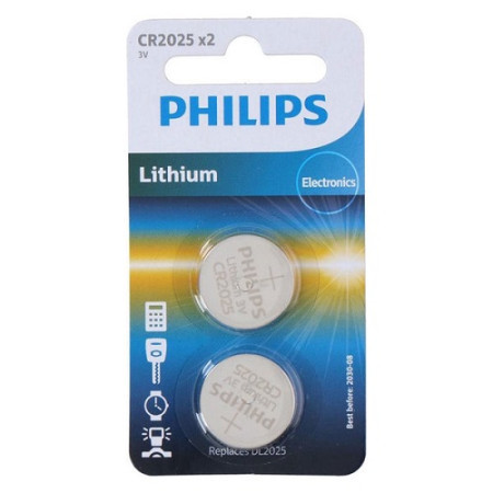 Philips dugmasta baterija CR2025 (1/2) ( 13213 ) - Img 1