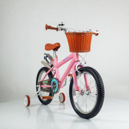 Picnic Dečiji Bicikl 16" Roze sa korpom