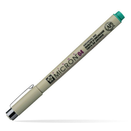 Pigma micron 04, liner, green, 29, 0.4mm ( 672036 ) - Img 1