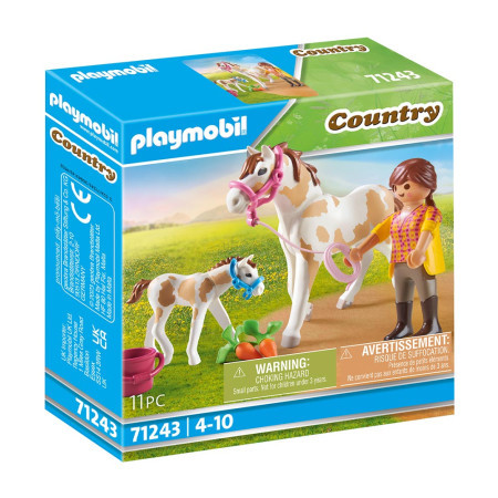 Playmobil country konj i ždrebe ( 37095 )