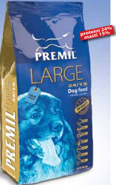 Premil top line large briketi super premium kvaliteta za odrasle pse velikih rasa 15kg ( 2372 ) - Img 1