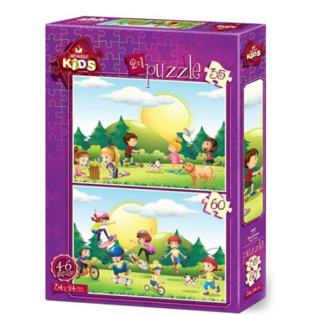 Puzzle 2/1 (35+60) art 4497 ( 49606 )