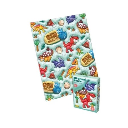 Puzzle 3d dinosaurusi 120pcs 88973 ( 91/71782 )