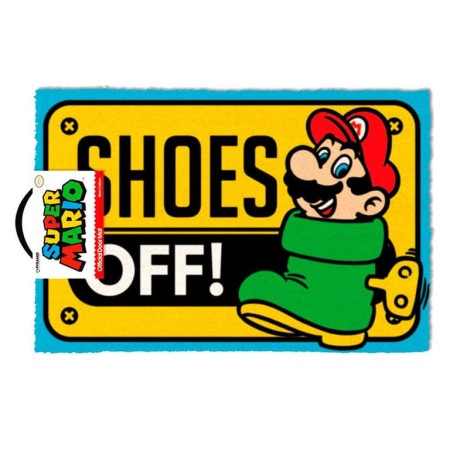 Pyramid International Super Mario - Shoes Off Doormat ( 057729 )