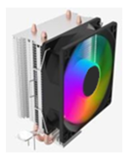 Raidmax AC902K AC902 92mm RGB/PWM/2 heatpipe CPU Hladnjak