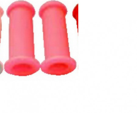 Ručke kormana gumene bmx lamel pink ( 163048-R ) - Img 1