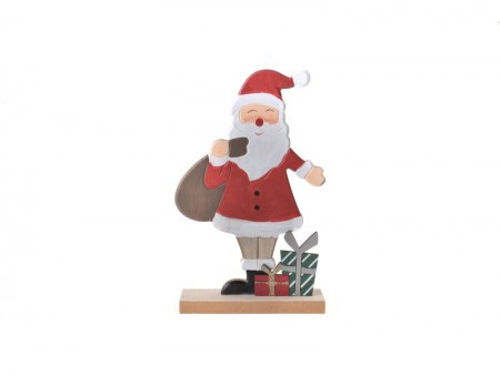 Rudolf, novogodišnja dekoracija, Deda Mraz, 23cm ( 751606 ) - Img 1