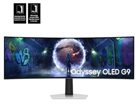 Samsung ls49dg934suxen 49"/oled,zakrivljen,32:9/5120x1440/240hz/0.03ms gtg/hdmix2,dp Monitor ( LS49DG934SUXEN )