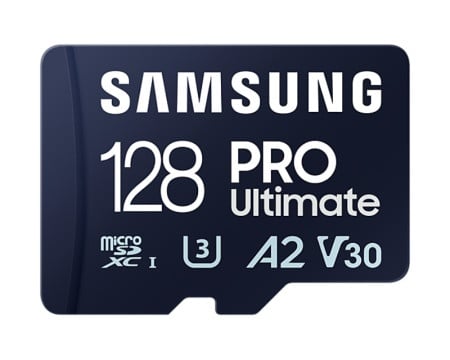 Samsung MB-MY128SB PRO Ultimate MicroSDXC 128GB U3 + USB reader Memorijska kartica