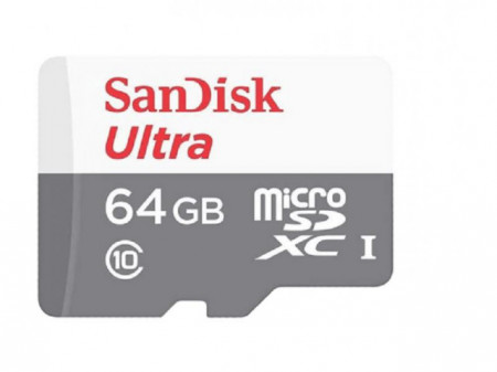 SanDisk SDXC 64GB ultra micro 100MB/class 10/UHS-I