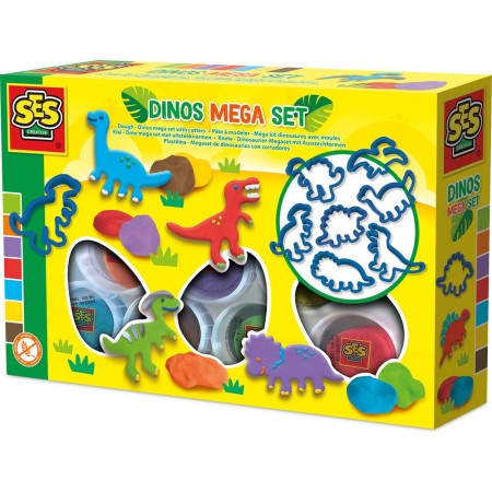 Ses Creative Plastelin mega set sa modlama dino ( 1042901 )