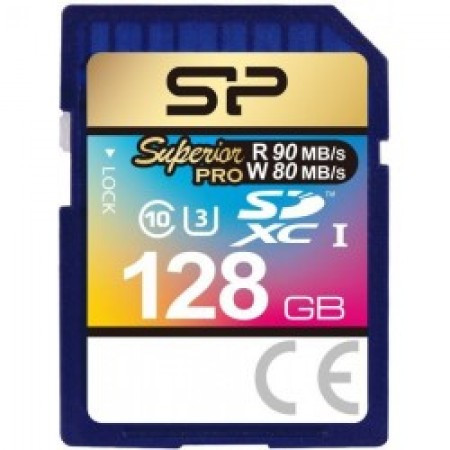 Silicon Power 128GB SDXC UHS-I U3 4K SDR104/MODE memorijska kartica ( SDSP128GU3 ) - Img 1