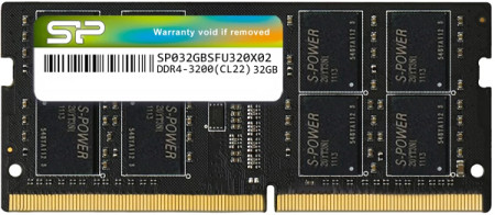 Silicon Power DDR4 32GB SO-DIMM 3200MHz CL22 ( SP032GBSFU320X02 ) - Img 1