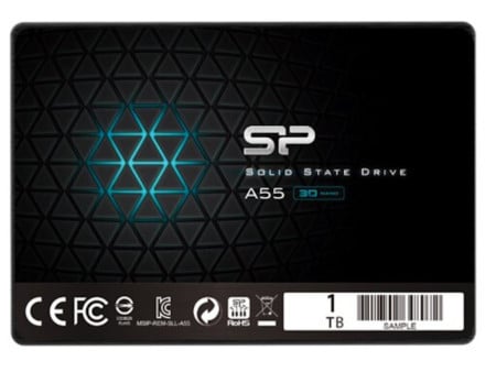 SiliconPower SSD A55 1TB/2.5"/SATA 3/crna ( SP001TBSS3A55S25 )