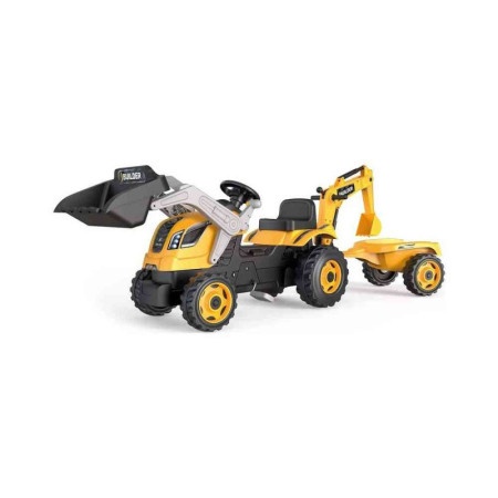 Smoby gradjevinski max traktor sa prikolicom ( SM710304 )