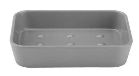 Soap dish Mala grey plastic SDP ( 2771042 )