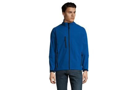 SOL'S Relax muška softshell jakna Royal plava S ( 346.600.50.S )