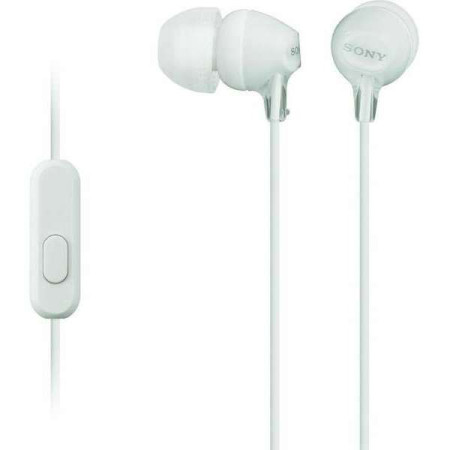 Sony MDR-EX15APW bele slušalice