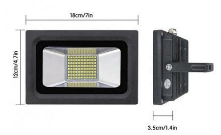 Spectra LRSMDA3-30 LED relfektor 30W 6500K crni ( 112-1006 ) - Img 1