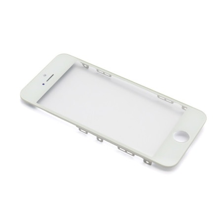 Staklo touch screen-a za iphone 5s sa frejmom + oca sticker white ( SD10238 )