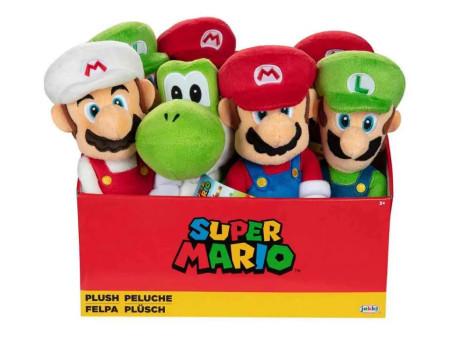 Super Mario - plišana igračka sort 23 cm ( TS409474 )  - Img 1