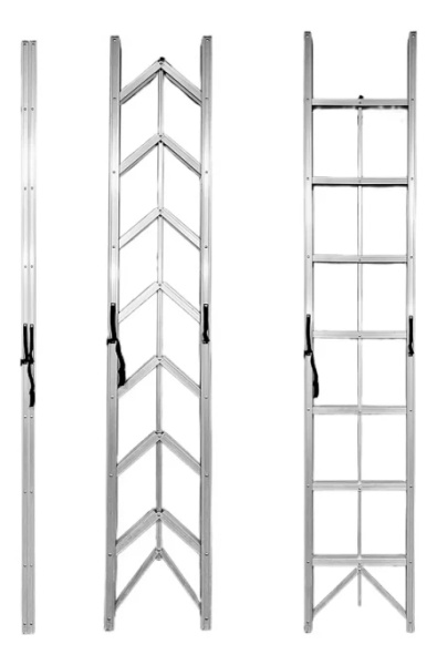 SuperStep Sklapajuće Alu Merdevine 7 Gazišta 233cm ( 1637 )