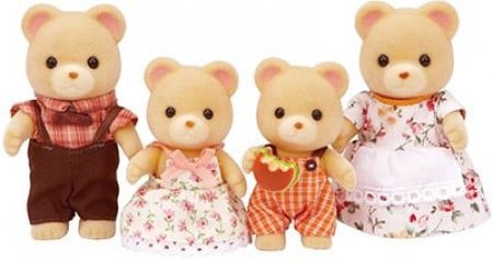 Sylvanian bear family ( EC5059 )