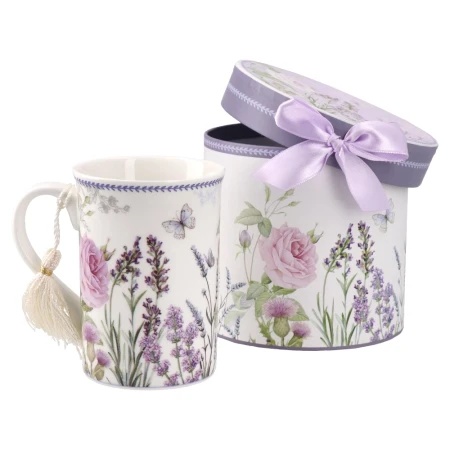 Takk lea keramička šolja ljubičasta flower ( 805096 )