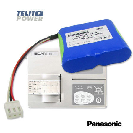 TelitPower baterija Li-Ion 14.4V 3400mAh Panasonic za Edan SE-1 ECG/EKG CS-EDA120MD ( P-0735 )