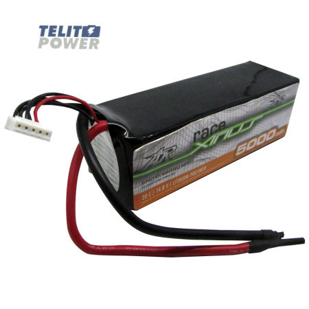 TelitPower baterija Li-Po 14.8V 5000mAh 20C za dron Race Xinus ( 3108 )