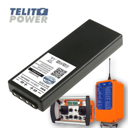 TelitPower baterija NiMH 6V + 6V 1600mAh Panasonic za BA213020 HBC Radiomatic ( P-1272 )