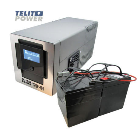 TelitPower UPS - konvertor za kotao na pelet TPUP-700 1000VA / 700W sa akumulatorom 24V 33Ah ( P-3243 )